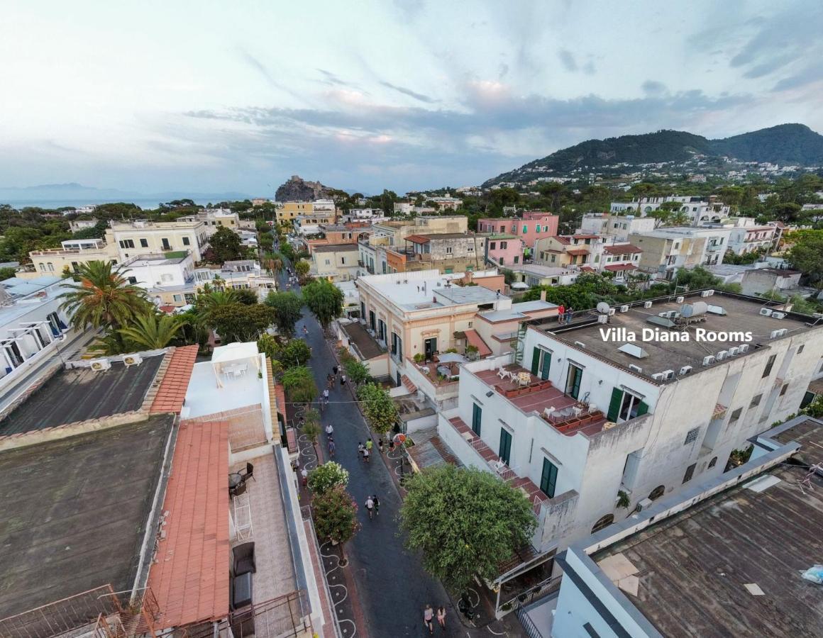 Villa Diana - Beach & Rooms Ischia Exteriér fotografie