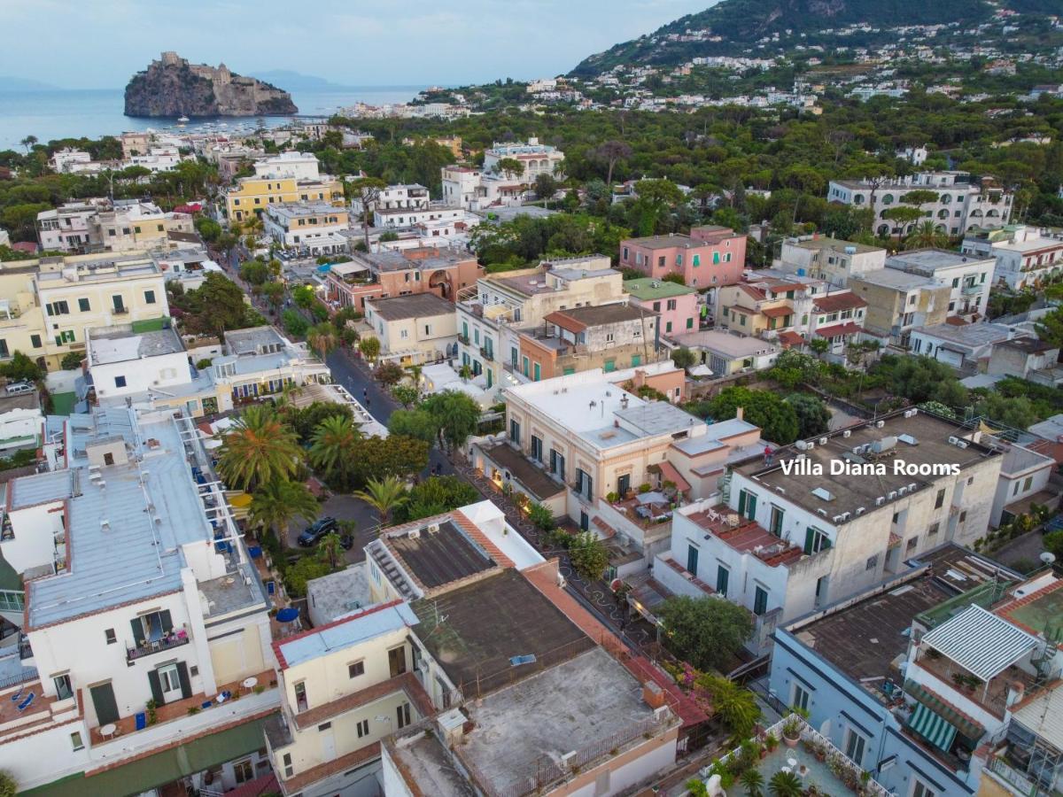 Villa Diana - Beach & Rooms Ischia Exteriér fotografie